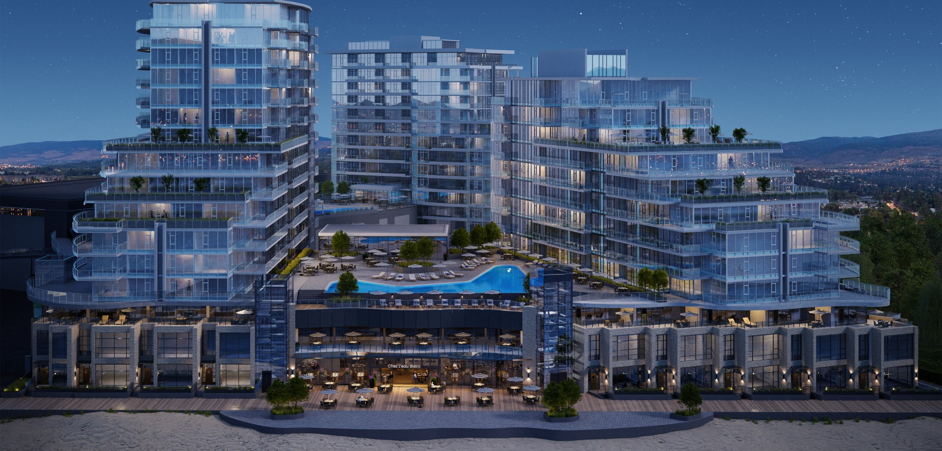 Aqua Waterfront Village Kelowna Mission Group