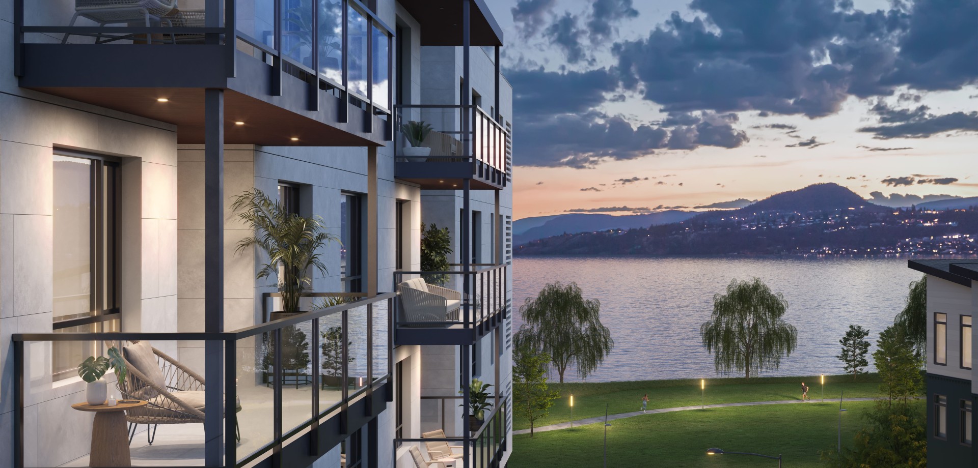 Alma on Abbot units on the 5th floor facing outside and ocean